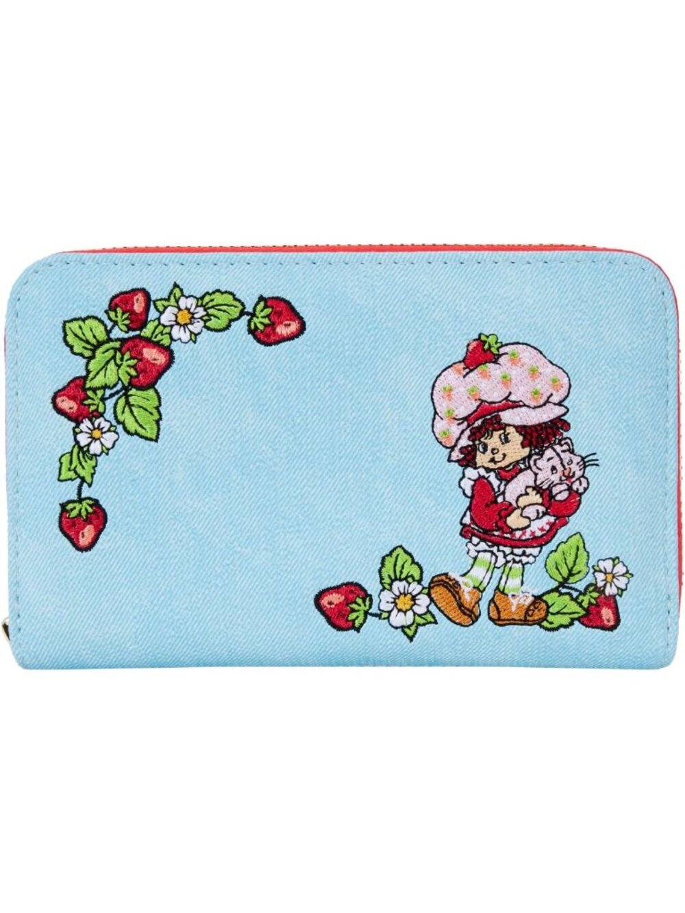 Strawberry Shortcake Zip Around Wallet | Cute & Fun Cartoon Design, Perfect Gift